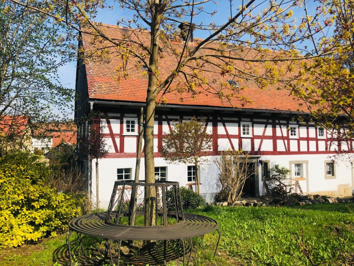 Auengut-Bertsdorf Appartement Buitenkant foto